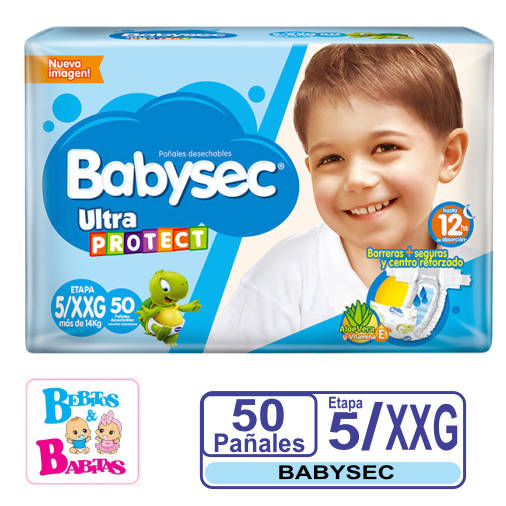 PAÑAL BABYSEC 5/XXG x50 unds